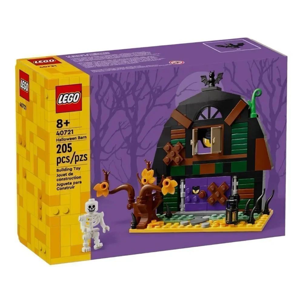 LEGO 40721 Spooky Barn Set with Skeleton and Bat